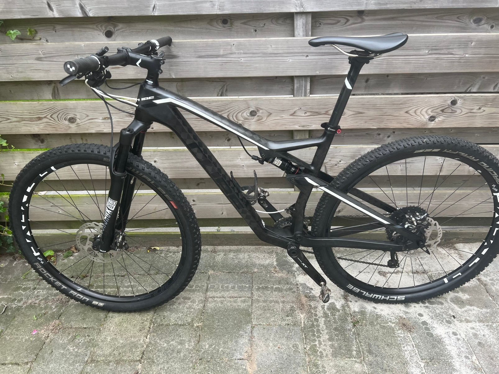 Cube ams full suspension maat M 18 inch., Fietsen en Brommers, Gebruikt, Fully, 45 tot 49 cm, Ophalen