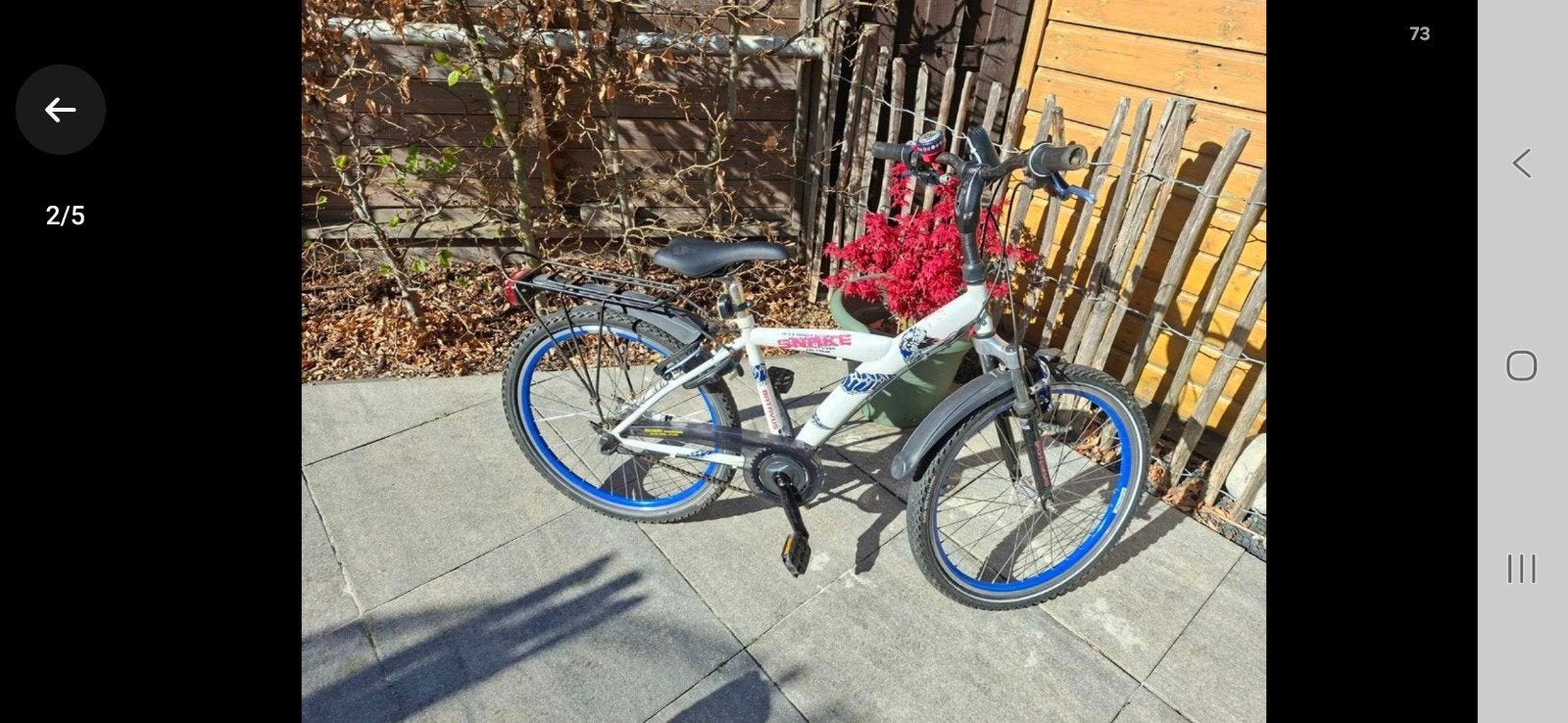 Kinderfiets Batavus Snake 24 inch, Ophalen, Gebruikt, Batavus