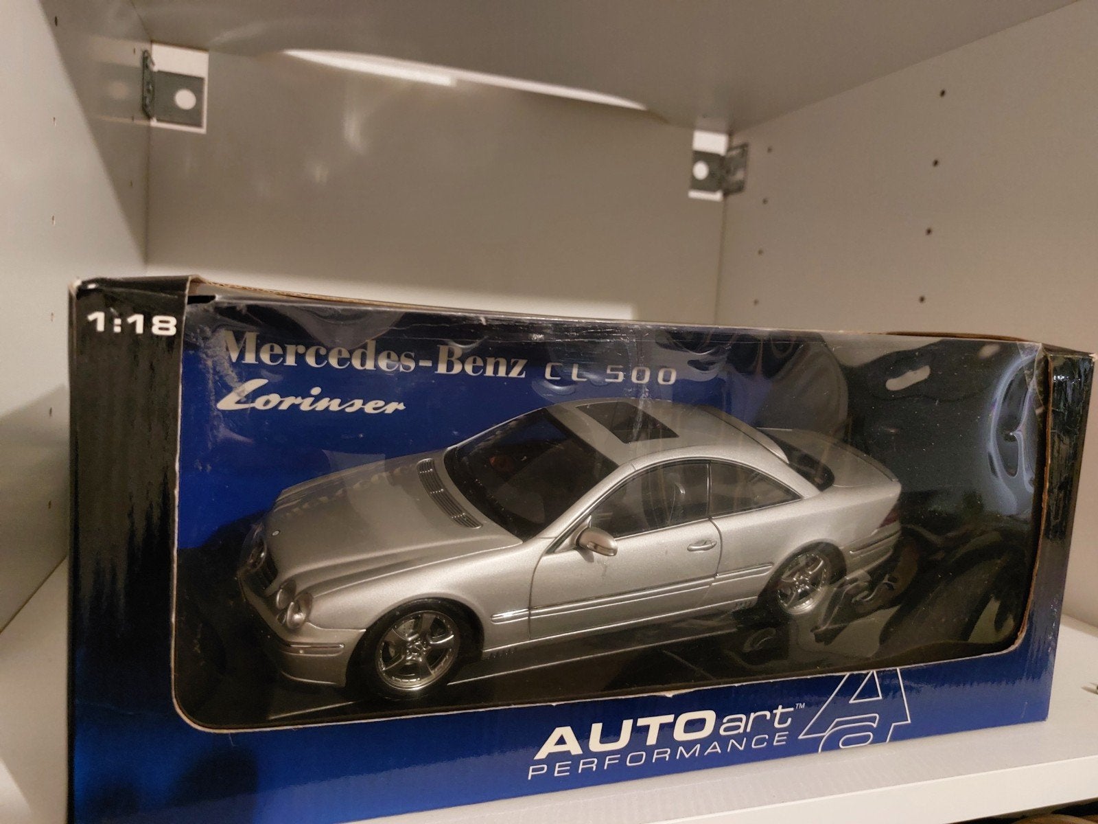 mercedes benz cl500 lorinser autoart 1:18 goedkoop, Ophalen of Verzenden, Nieuw, Autoart