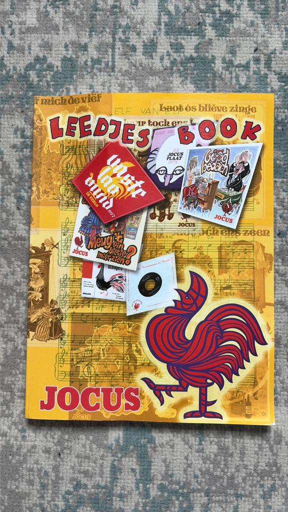 Leedjesbook Jocus, Ophalen of Verzenden, Zo goed als nieuw