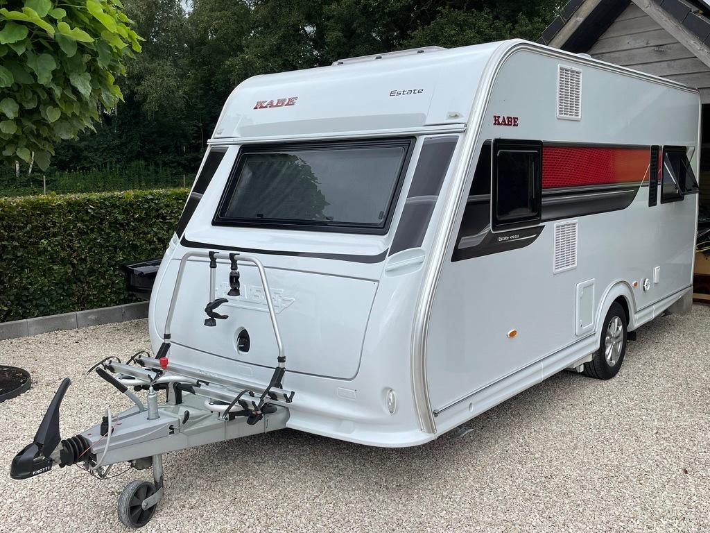 Prachtige z.g.a.n. Kabe 4 seizoen caravan met Alde!, Caravans en Kamperen, Rondzit, Tv-antenne, Kabe, Particulier
