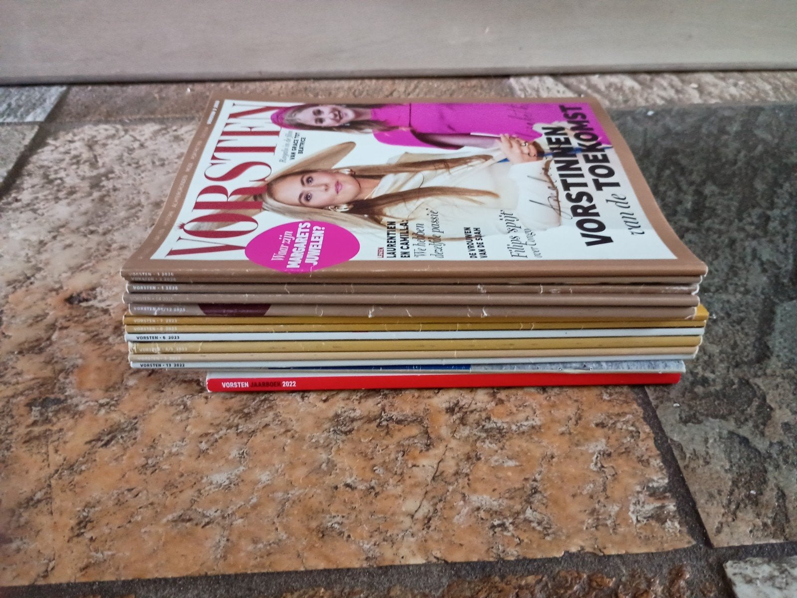 Stapeltje tijdschriften Vorsten, Boeken, Tijdschriften en Kranten, Ophalen