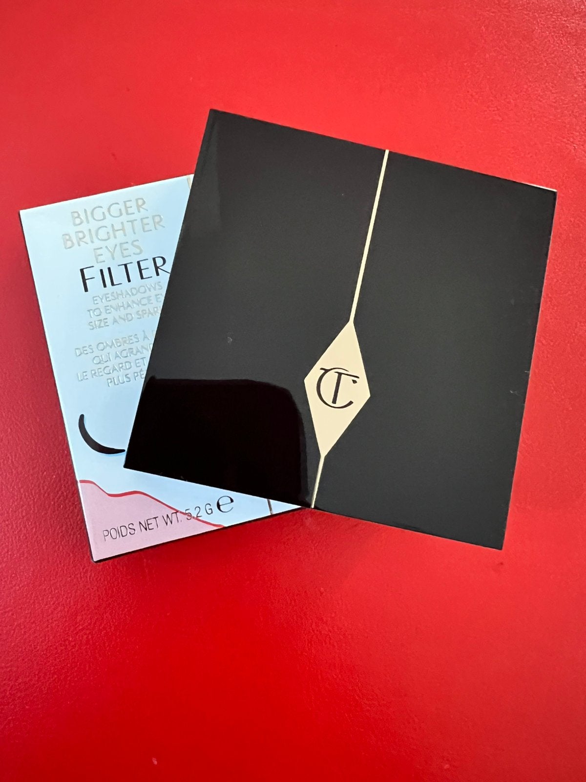 Charlotte tilbury oogschaduw palette, Verzenden, Zo goed als nieuw, Overige kleuren, Ogen
