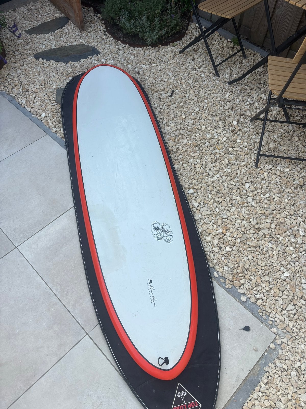 6’10 Scorpion Takayama Tuflite (49.3L), Watersport en Boten, Ophalen, Zo goed als nieuw, Funboard