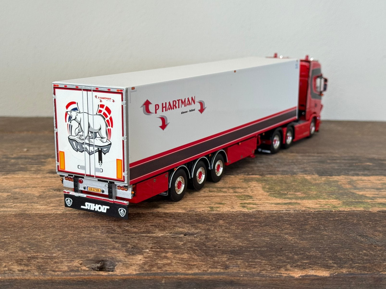 WSI - Scania Next Gen Hartman, Hobby en Vrije tijd, Modelauto's | 1:50, Ophalen of Verzenden, Zo goed als nieuw, Bus of Vrachtwagen
