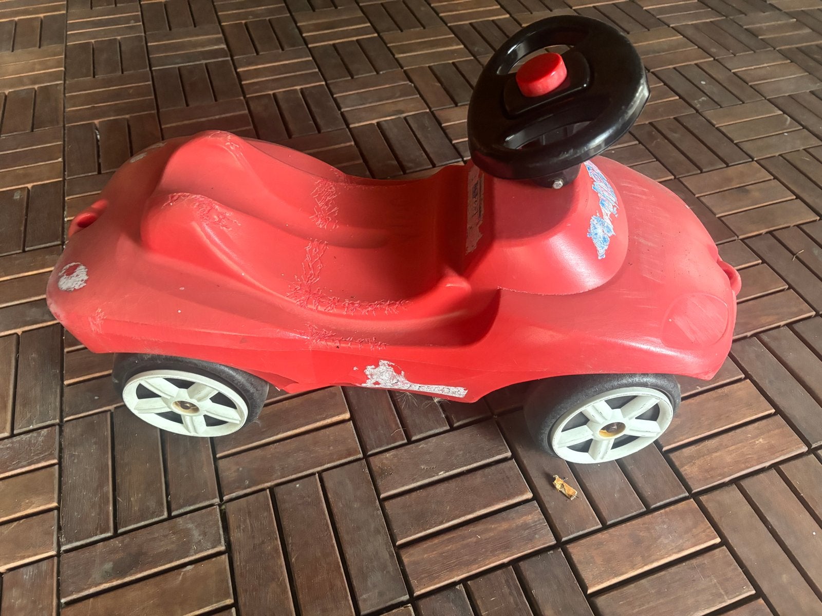 Rode loopauto voor kinderen, Ophalen, Gebruikt, Loopvoertuig
