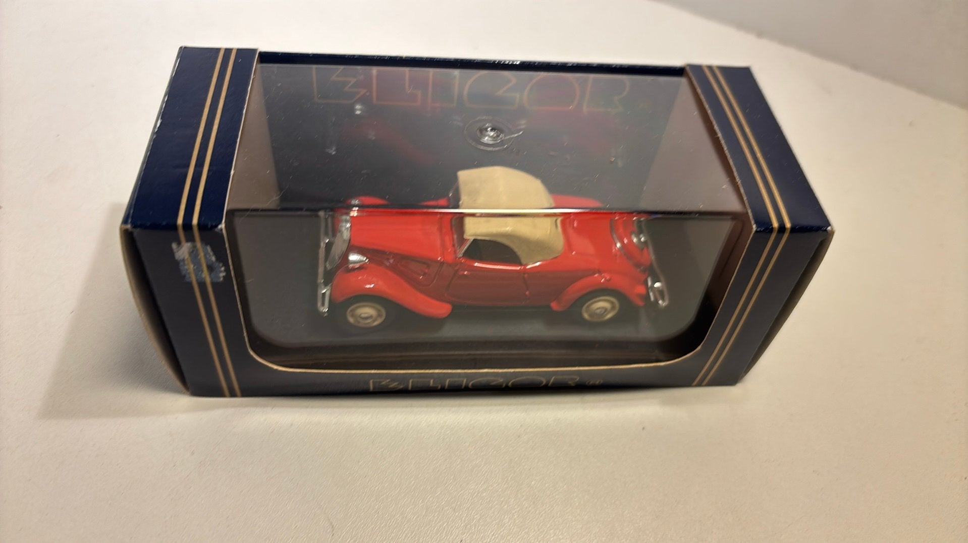 Citroen cabriolet traction 11 bl 1938 eligor 1.43, Overige merken, Auto, Ophalen of Verzenden, A