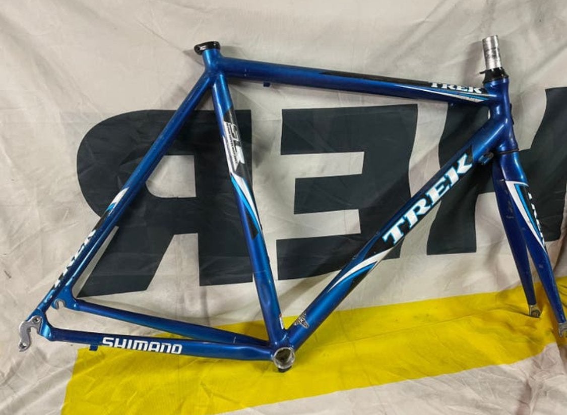 Aluminium Trek SL Racefiets 58ct Frame - Blauw, Gebruikt, Verzenden, Gebruikt, Overige typen
