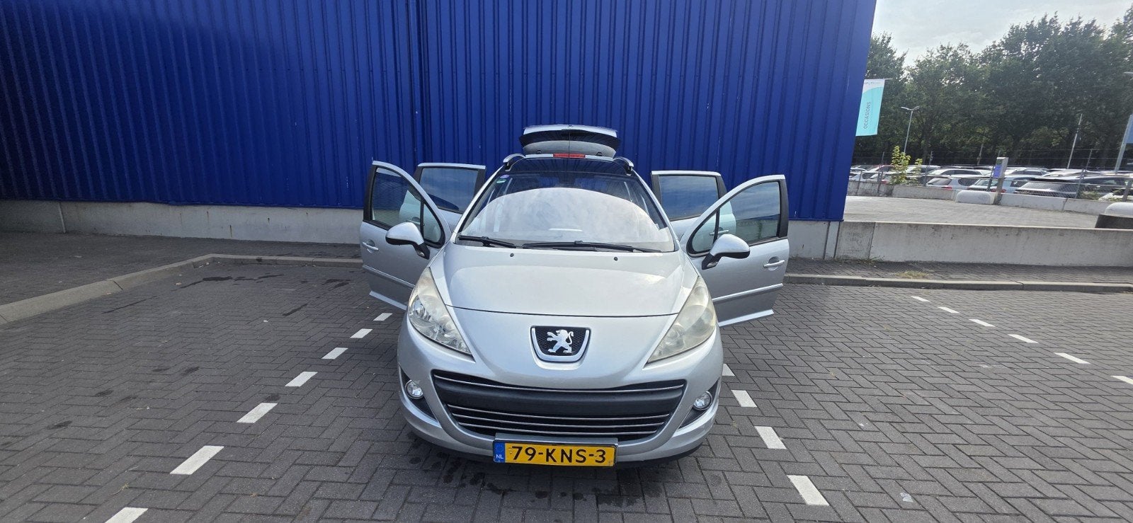 Peugeot 207 SW Outdoor 1.6 – Panoramadak, Auto's, Voorwielaandrijving, Euro 5, 4 cilinders, Origineel Nederlands