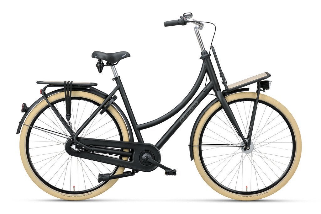 Batavus Packd 3 zwart dames 49cm 28inch, 47 tot 50 cm, Nieuw, Batavus, Versnellingen