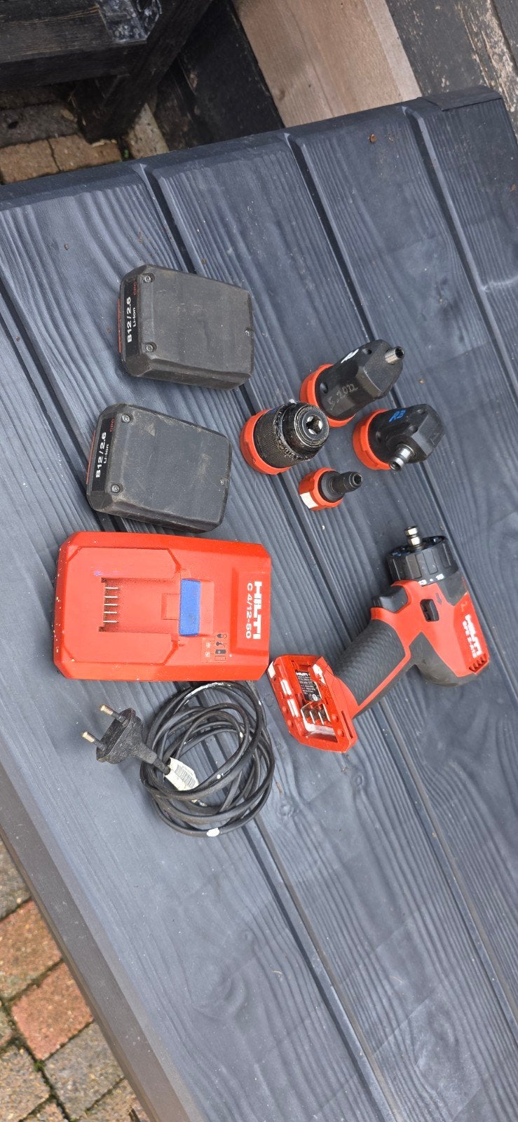 hilti schroefmachine 12v, Ophalen, Minder dan 400 watt, Boor- en Schroefmachine