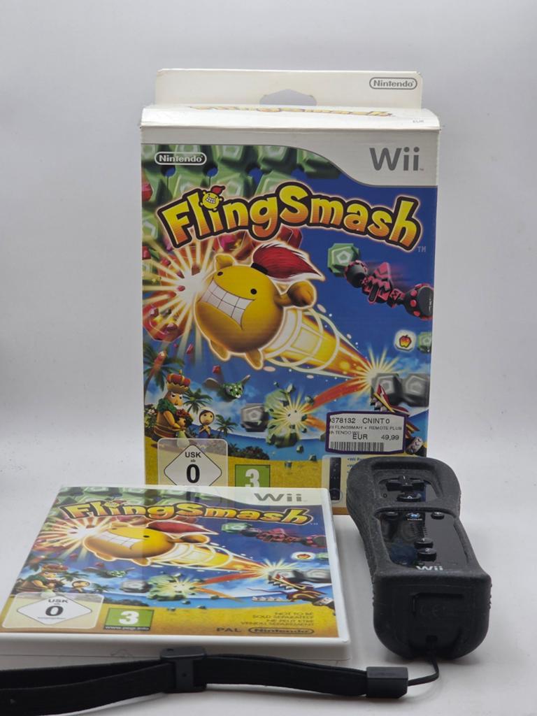 Fling Smash Wii  Bigbox + controller, 1 speler, Zo goed als nieuw, Vanaf 3 jaar, Nintendo