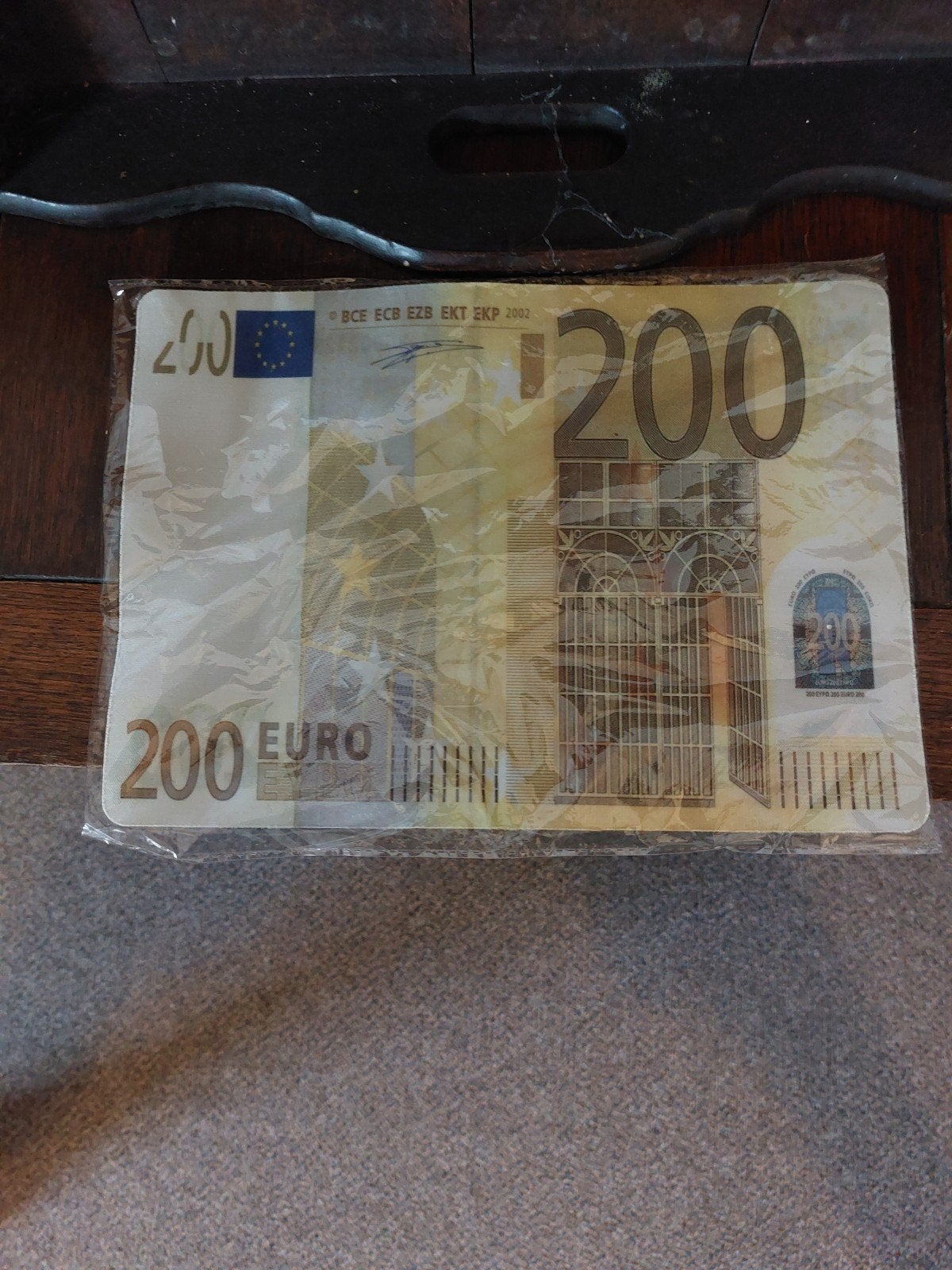Nieuwe Muismat met 200 Euro Biljet Design, Ophalen of Verzenden, Nieuw