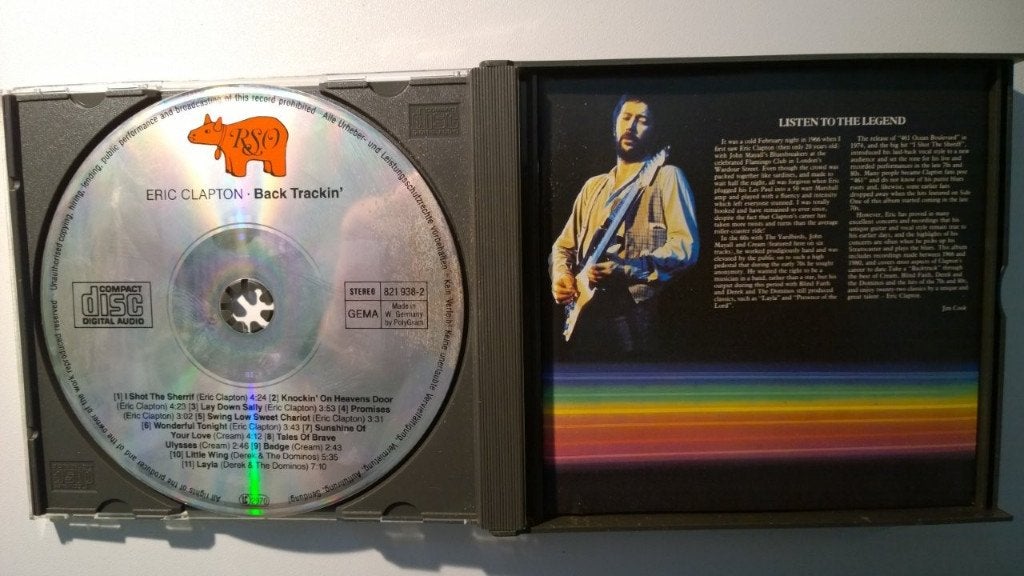 Eric Clapton - Backtrackin', Ophalen of Verzenden, Zo goed als nieuw, Poprock, Album