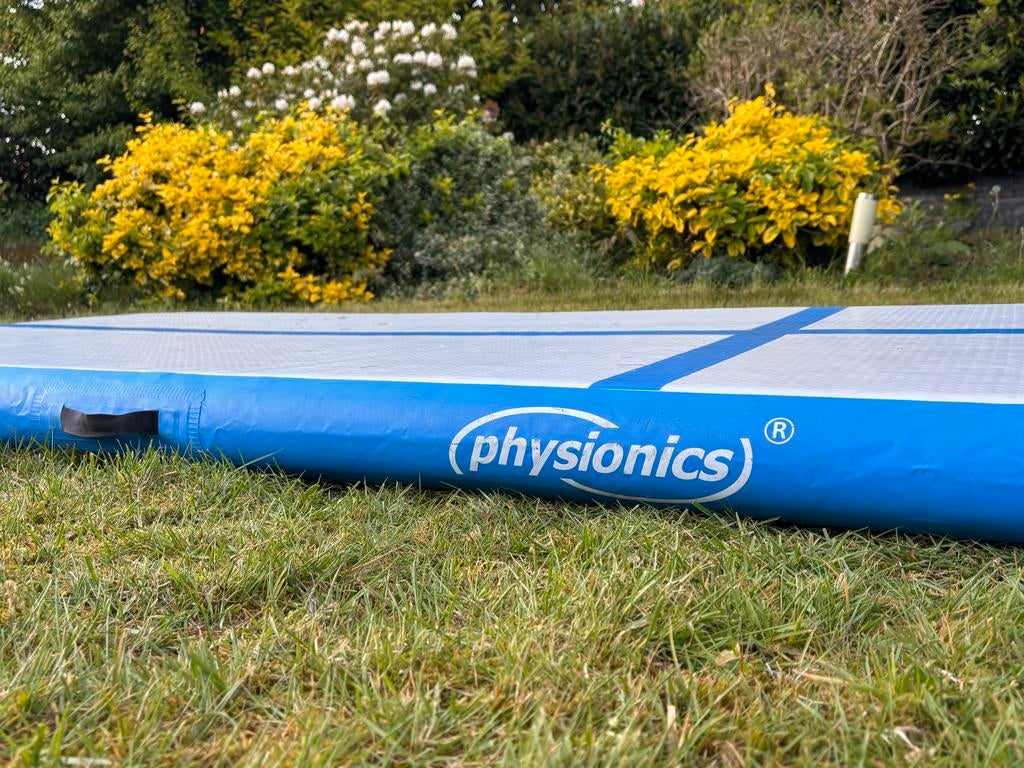 Airtrack 1x 3 meter, Ophalen, Gebruikt, Blauw, Materiaal