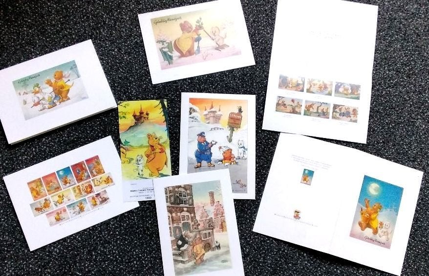 Oude MTVC kaarten Toonder Bommel Tom Poes, Boeken, Eén stripboek, Ophalen, Zo goed als nieuw