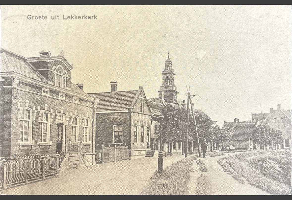 Lekkerkerk, groete uit, Verzamelen, Ansichtkaarten | Nederland, Verzenden, 1940 tot 1960, Ongelopen, Zuid-Holland