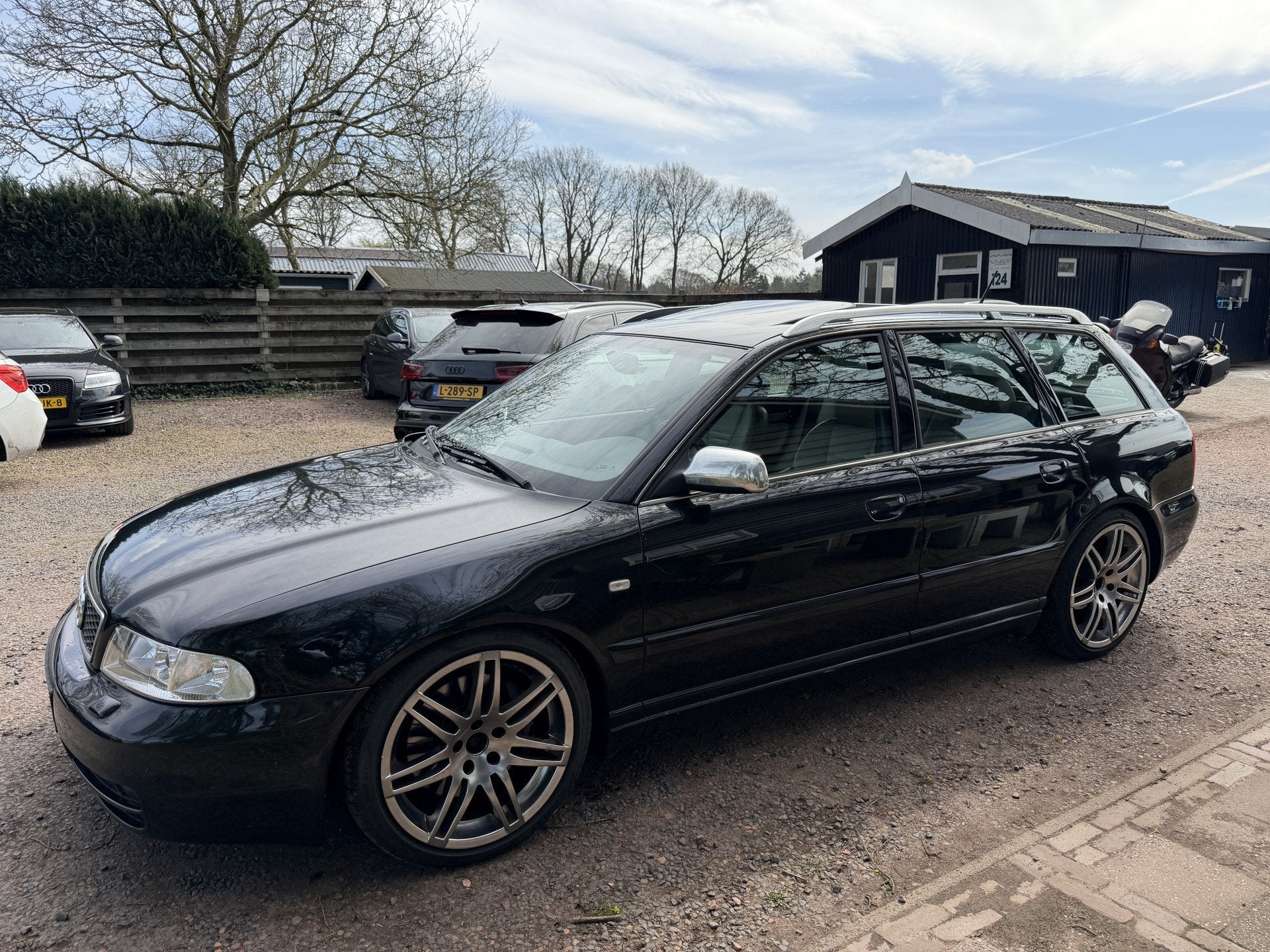 Audi A4 Avant S4 2.7 V6 quattro Advance FACELIFT|SPORTLINE, Auto's, Oldtimers, 2671 cc, Zwart, Handgeschakeld, Vierwielaandrijving