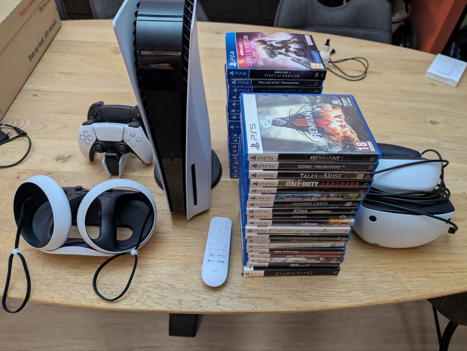 Playstation 5 Incl PSVR2 en games