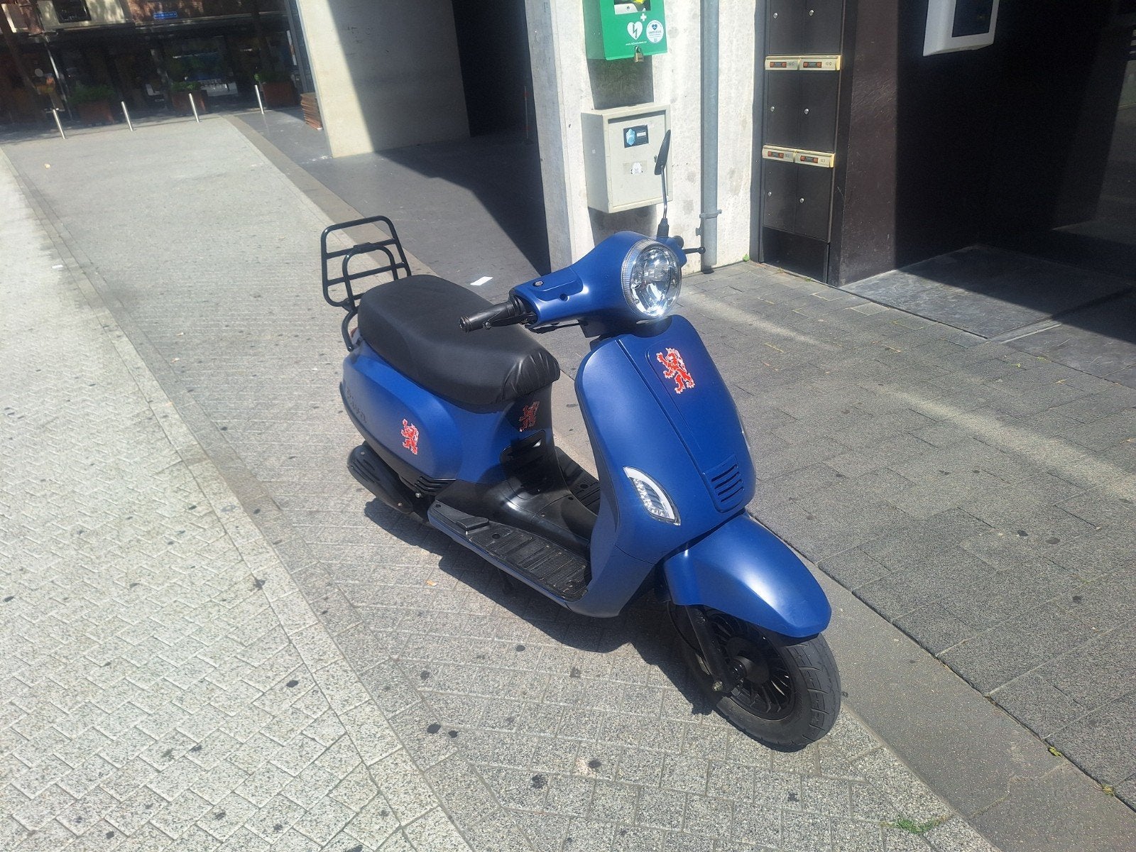 BTC Riva Scooter - Safier Blauw, injectie e4, Overige merken, Gebruikt, Ophalen of Verzenden, Benzine