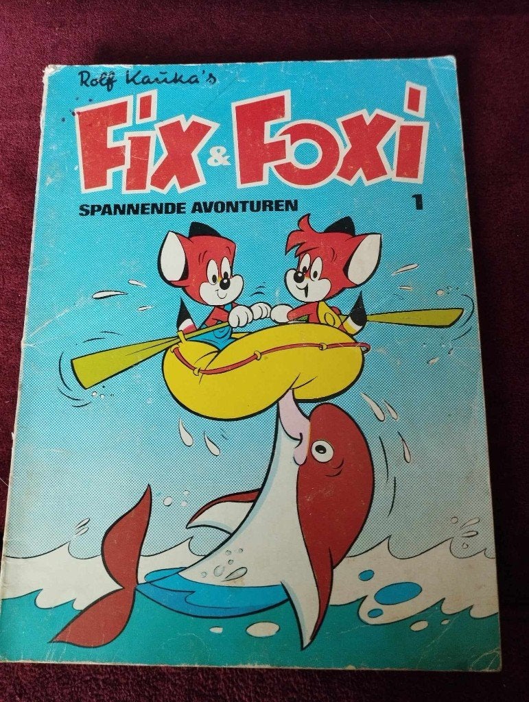 Fix en foxi, Eén stripboek, Ophalen, Gelezen