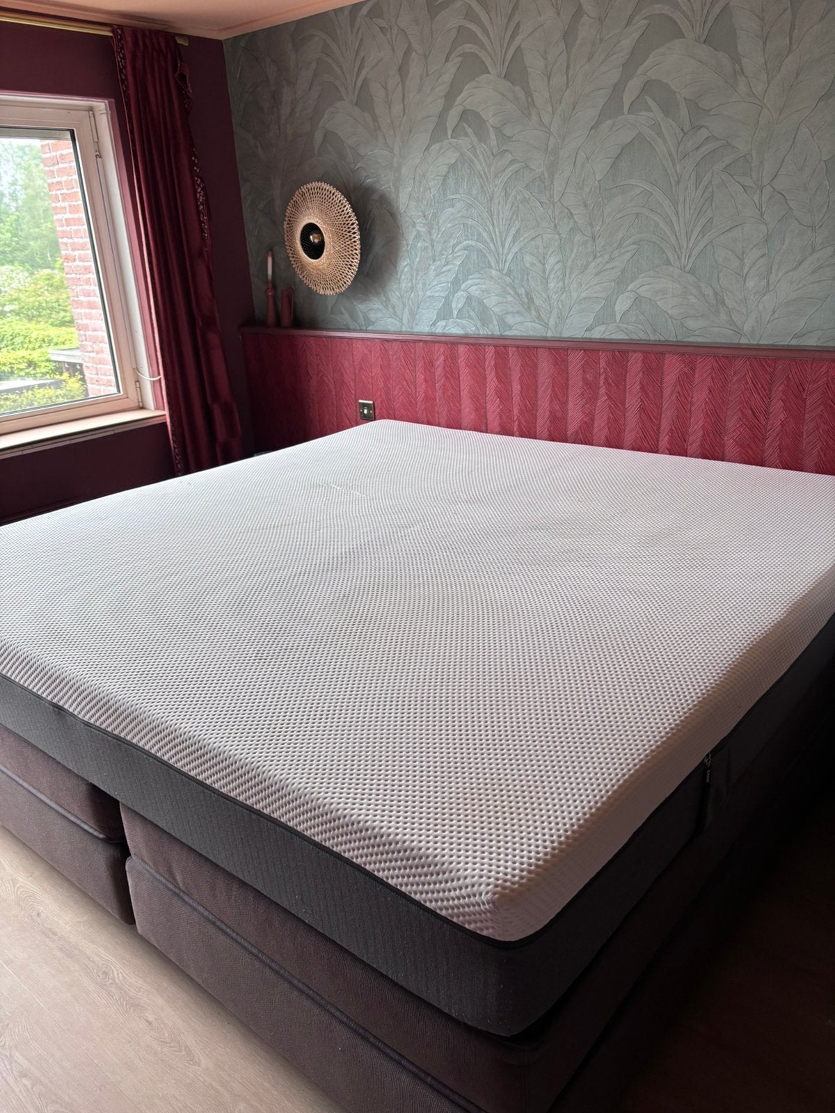 Emma O2 stevig Matras zeer goede staat 200x200, Huis en Inrichting, Slaapkamer | Matrassen en Bedbodems, Ophalen, Zo goed als nieuw
