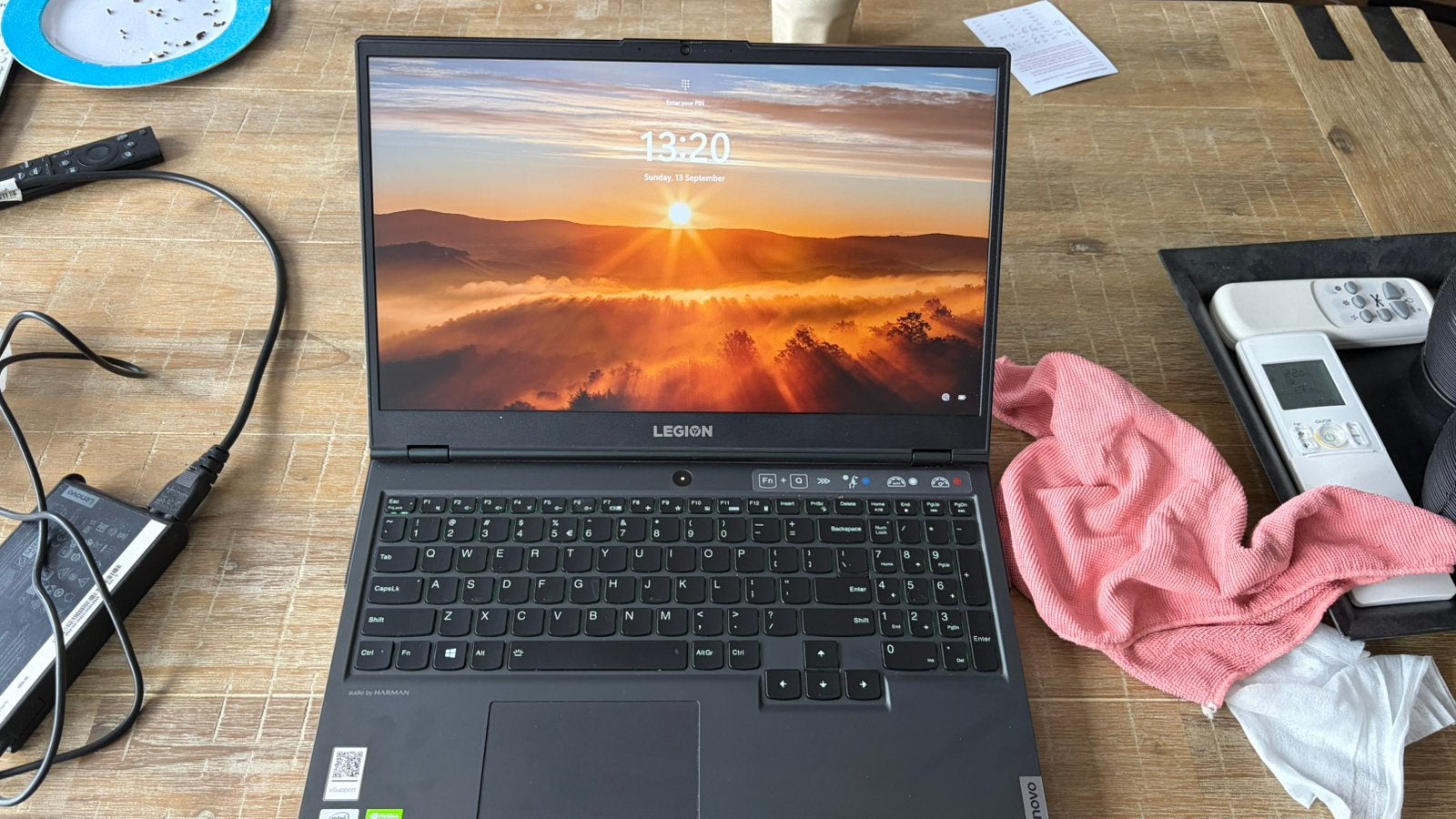 Gaming laptop Lenovo Legion 5 82AU, Computers en Software, Ophalen, Gebruikt, Met videokaart, 2 tot 3 Ghz