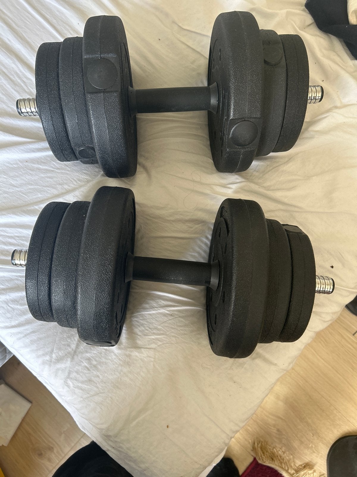 Verstelbare Halterset - Ideaal voor Thuis Training, Sport en Fitness, Ophalen, Gebruikt, Armen, Halterset