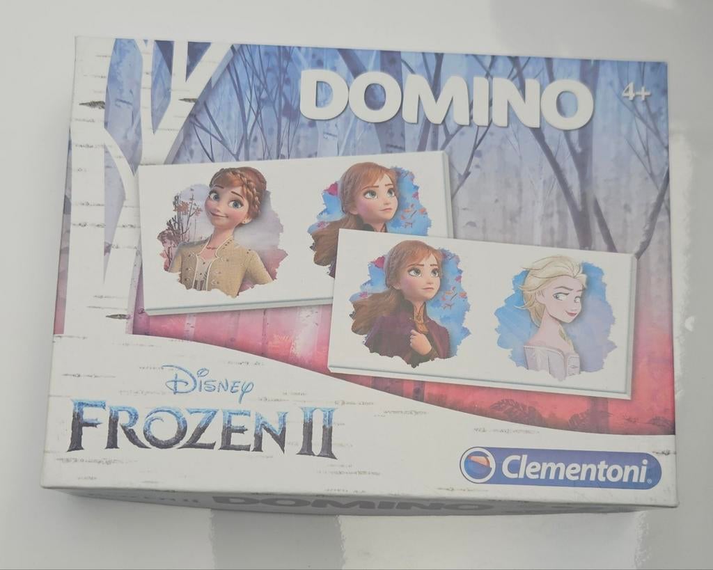 Domino spel van Frozen, Kinderen en Baby's, Speelgoed | Babyspeelgoed, Ophalen of Verzenden, Zo goed als nieuw, Overige typen