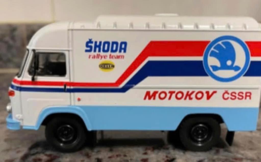 Avia 21 Skoda Rally Team schaal 1/43 Assistance # 40, Verzenden, Nieuw, Bus of Vrachtwagen, Overige merken