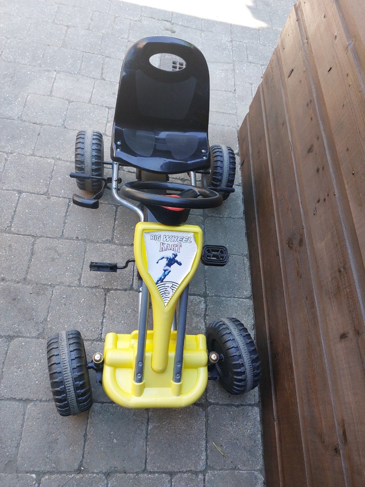 Big Wheel Kart - Gele skelter voor kinderen, Kinderen en Baby's, Ophalen, Gebruikt, Overige merken