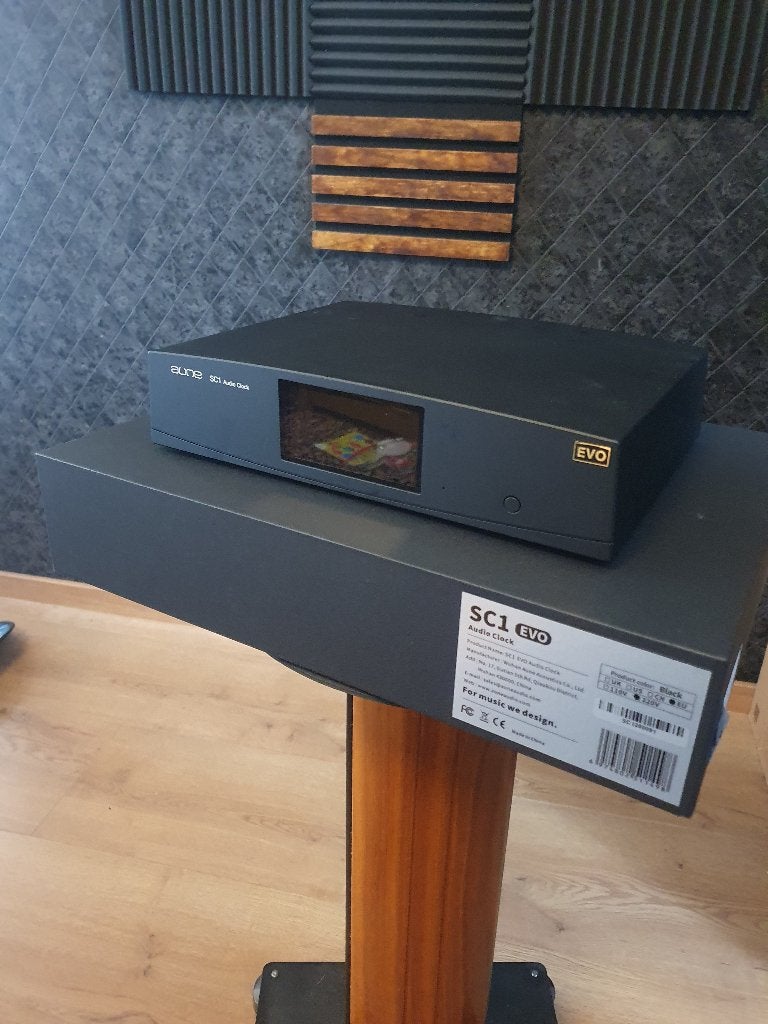 Aune SC1 EVO 10mhz OCXO clock, Ophalen of Verzenden, Zo goed als nieuw