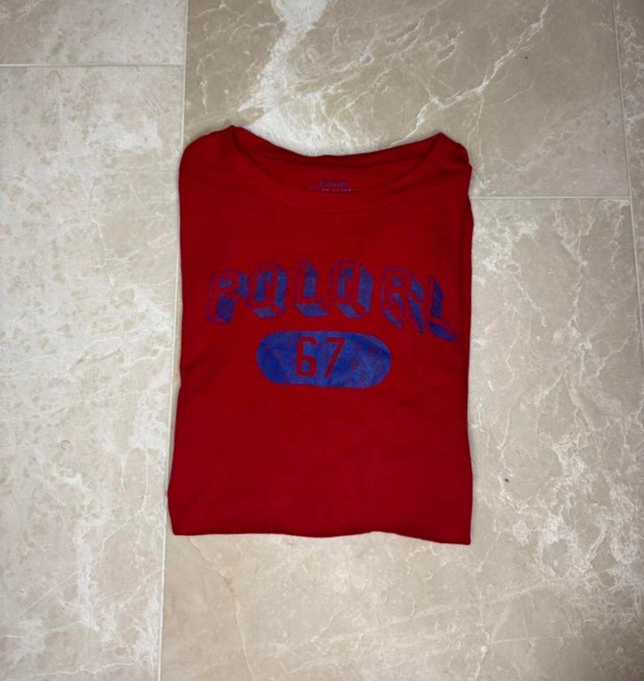 Ralph Lauren Trui, Ophalen of Verzenden, Zo goed als nieuw, Maat 52/54 (L), Rood