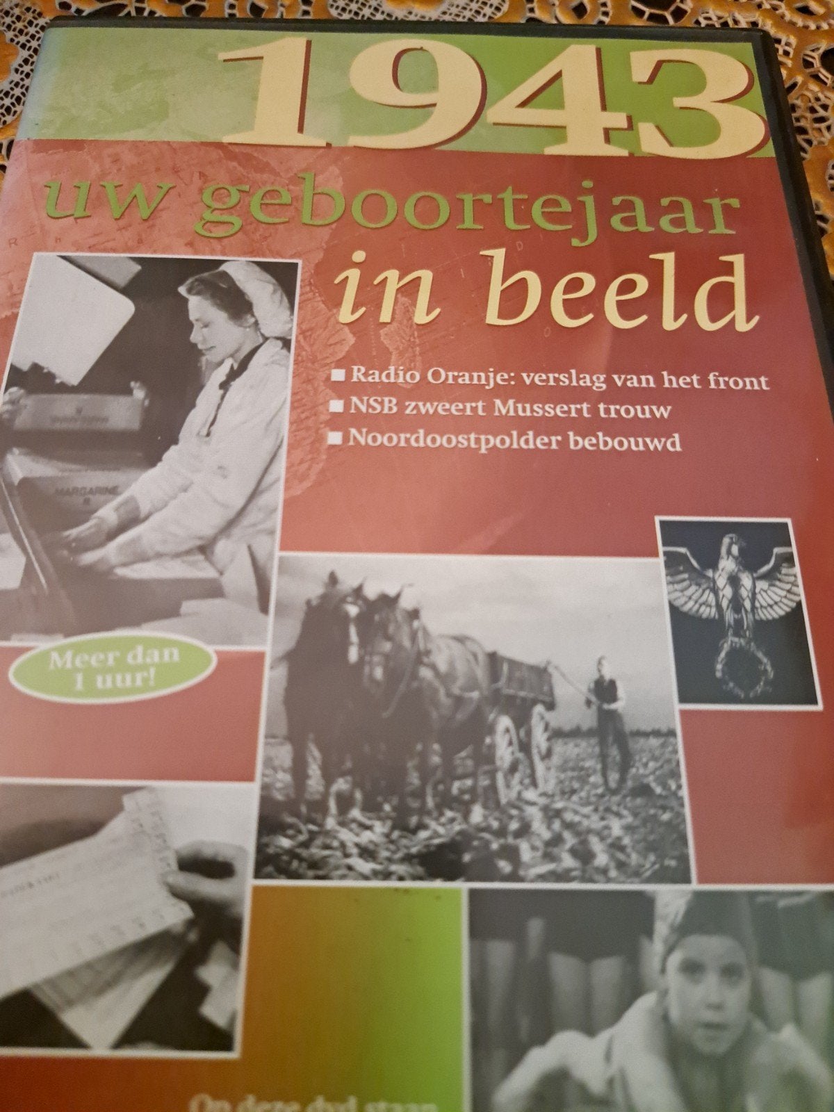 1943: Uw geboortejaar in beeld - Historische DVD, Cd's en Dvd's, Gebruikt, Alle leeftijden, Politiek of Geschiedenis, Inclusief doosje