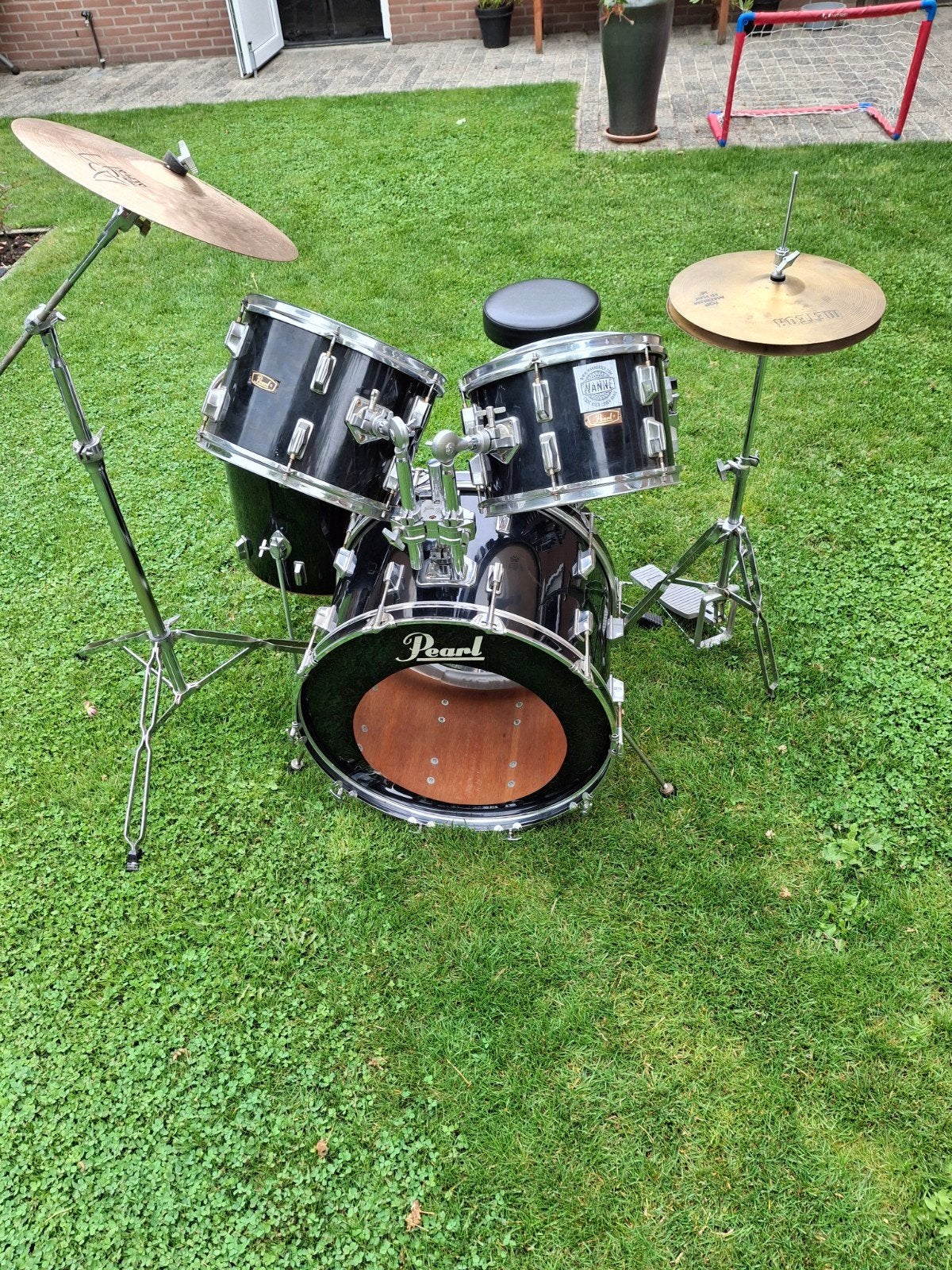 compleet pearl drumstel, Ophalen, Pearl