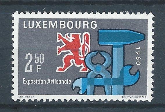 5521 – Luxemburg – Mi Nr 622 (postfris), Ophalen of Verzenden, Luxemburg, Postfris