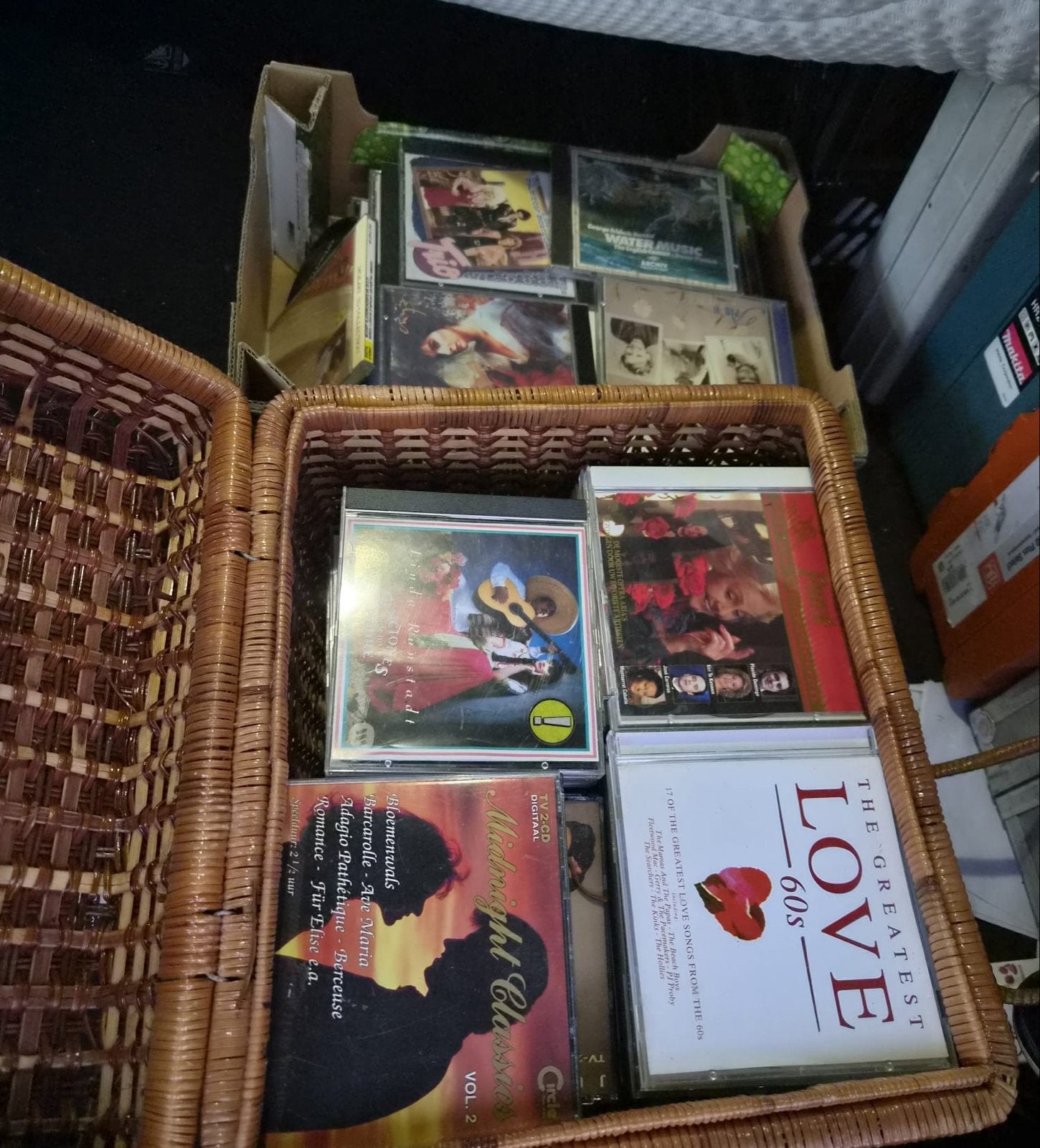2 dozen met diverse CD's - Pop, Klassiek, Love Songs, Cd's en Dvd's, Gebruikt, Ophalen of Verzenden, Pop, Inclusief doosje
