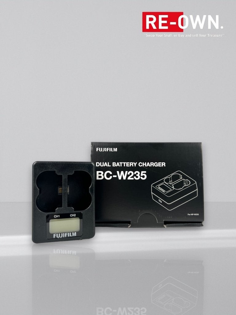 Fuji / Fujifilm BC-W235 Dual Battery Charger NP-W235 Accu’s, ., Ophalen of Verzenden, Zo goed als nieuw, Fujifilm