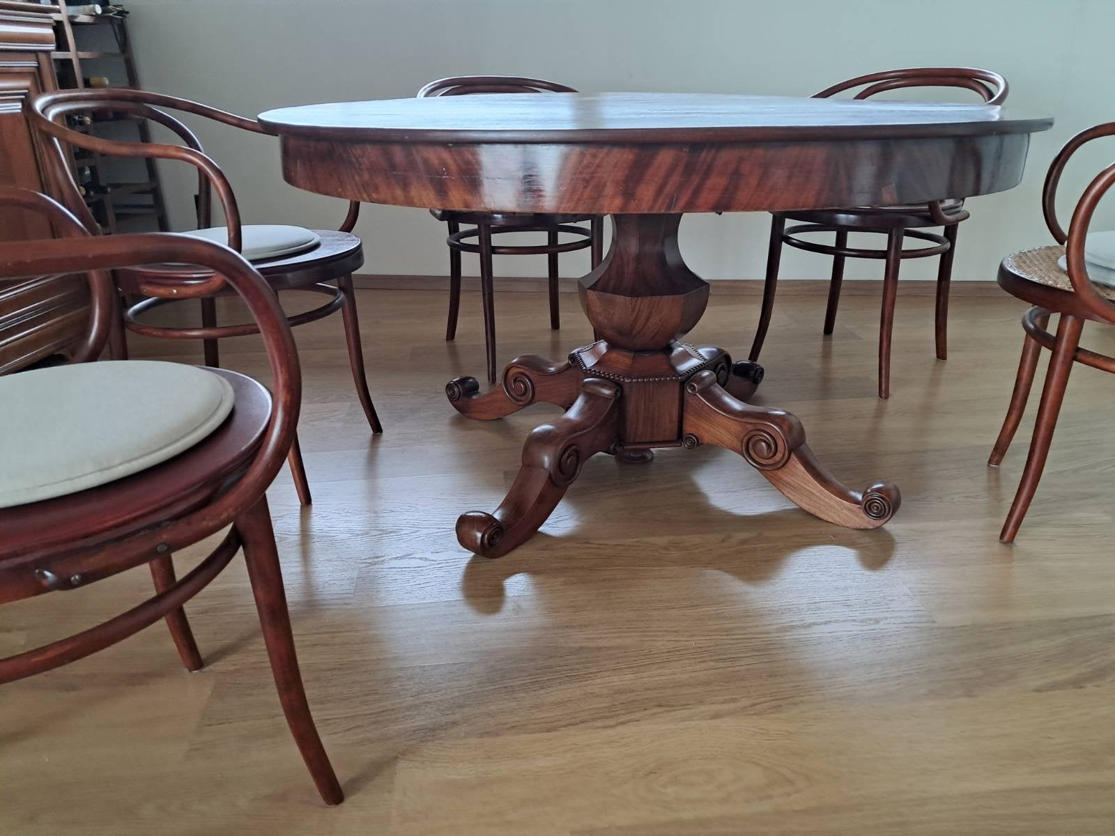 Coulissetafel - werkelijk prachtig! Uitschuifbaar (3x inzet), Ophalen