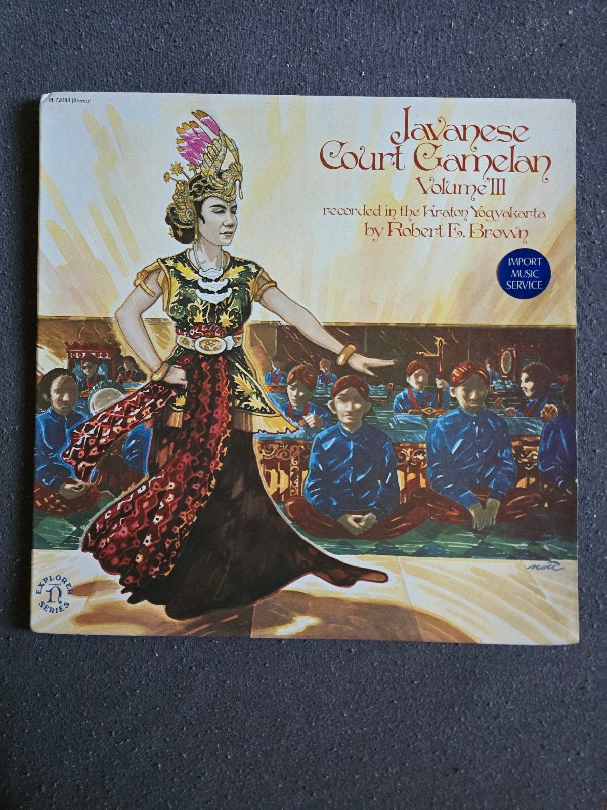 Javanese Court Gamelan volume 3 lp, Ophalen of Verzenden, Zo goed als nieuw, 12 inch