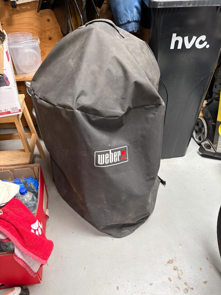 Weber kolen barbecue master 50 cm  kleur zwart, Ophalen of Verzenden, Gebruikt