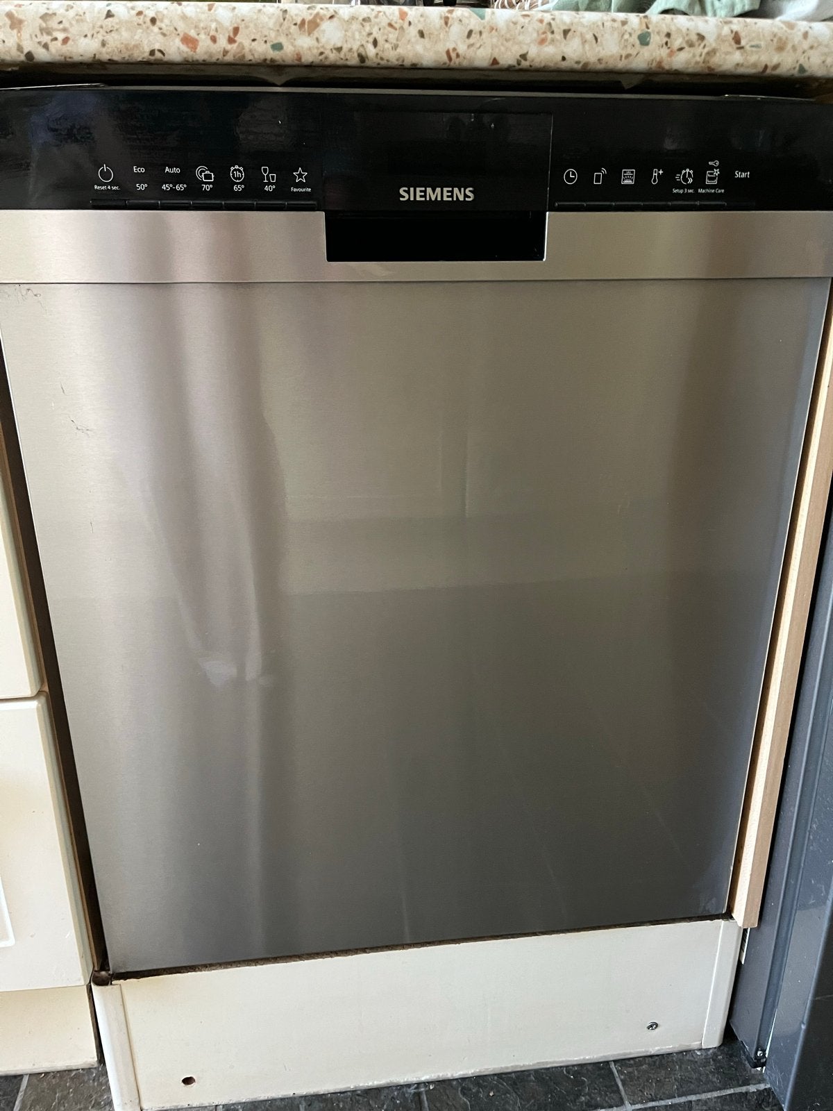 Siemens Onderbouw Vaatwasser iQ300 Energielabel C, Witgoed en Apparatuur, Vaatwasmachines, Ophalen, Minder dan 85 cm, Zo goed als nieuw