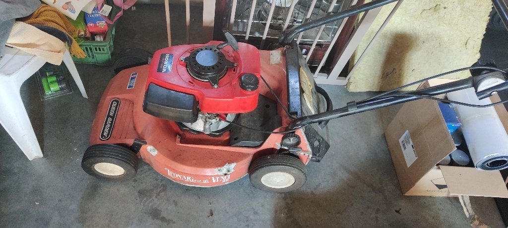 Honda grasmaaier, Ophalen, Gebruikt