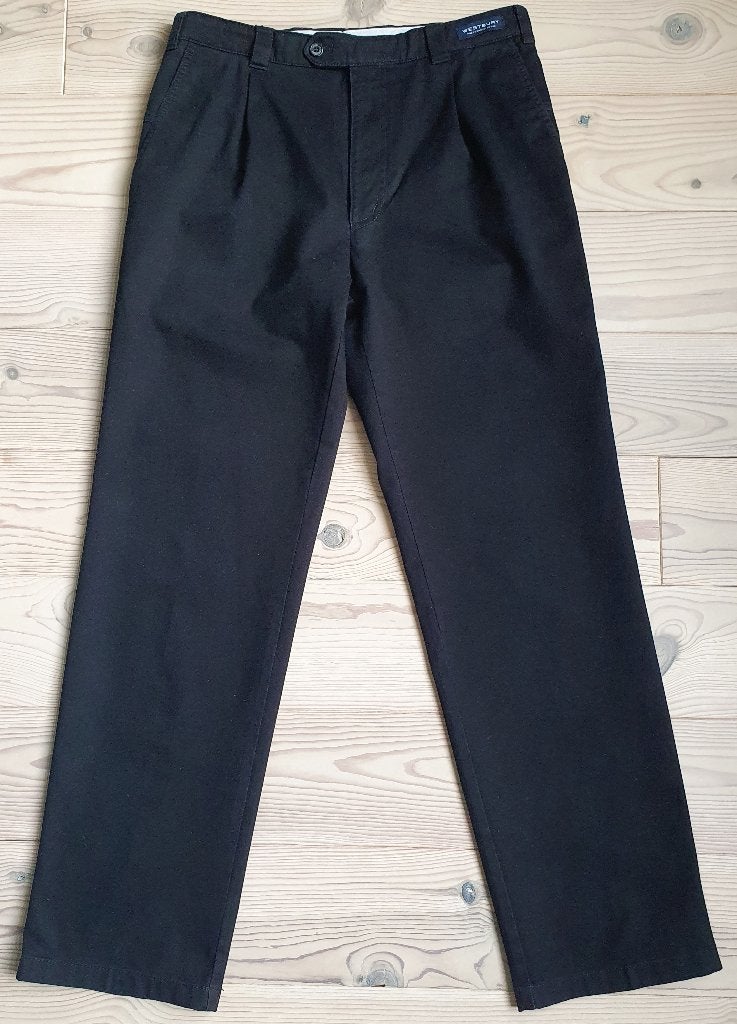 zwarte broek/ pantalon van Westbury, maat 48, Zwart, Verzenden, Maat 48/50 (M), Westbury