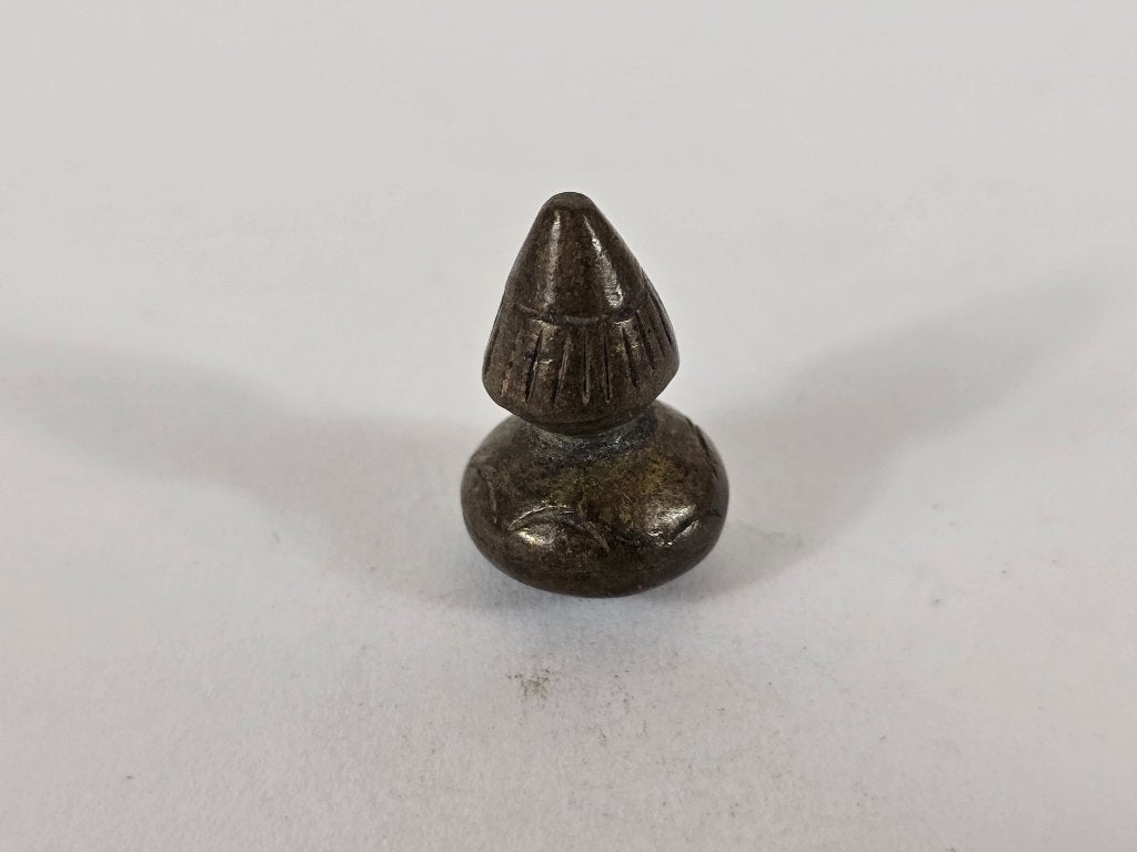 Goudgewicht #47, messing of brons, Akan, Ghana, 18e 19e eeuw, Ophalen of Verzenden