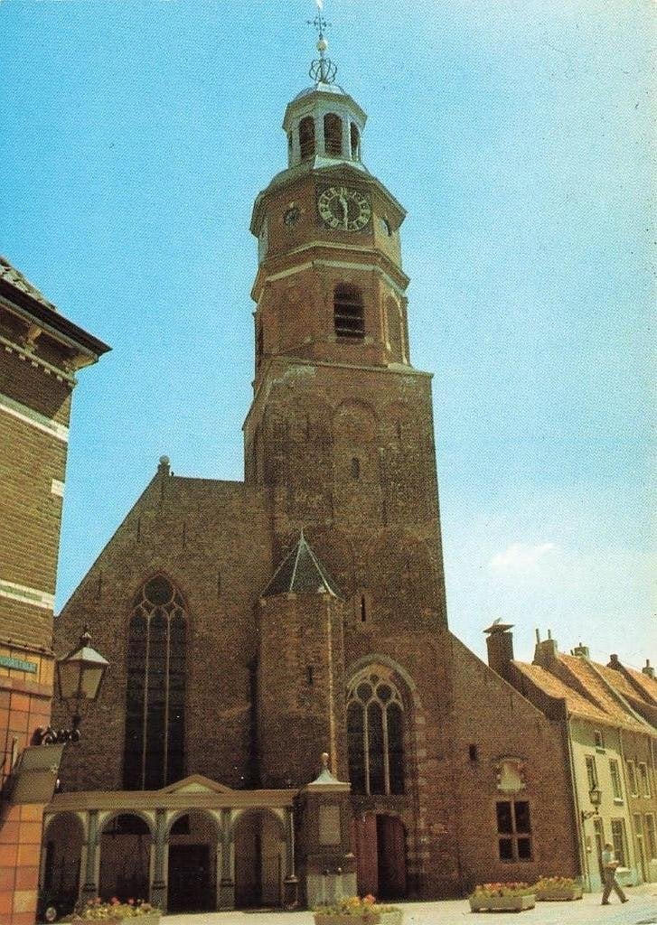 Herv. Kerk te Buren, Ophalen of Verzenden, 1960 tot 1980, Ongelopen, Gelderland