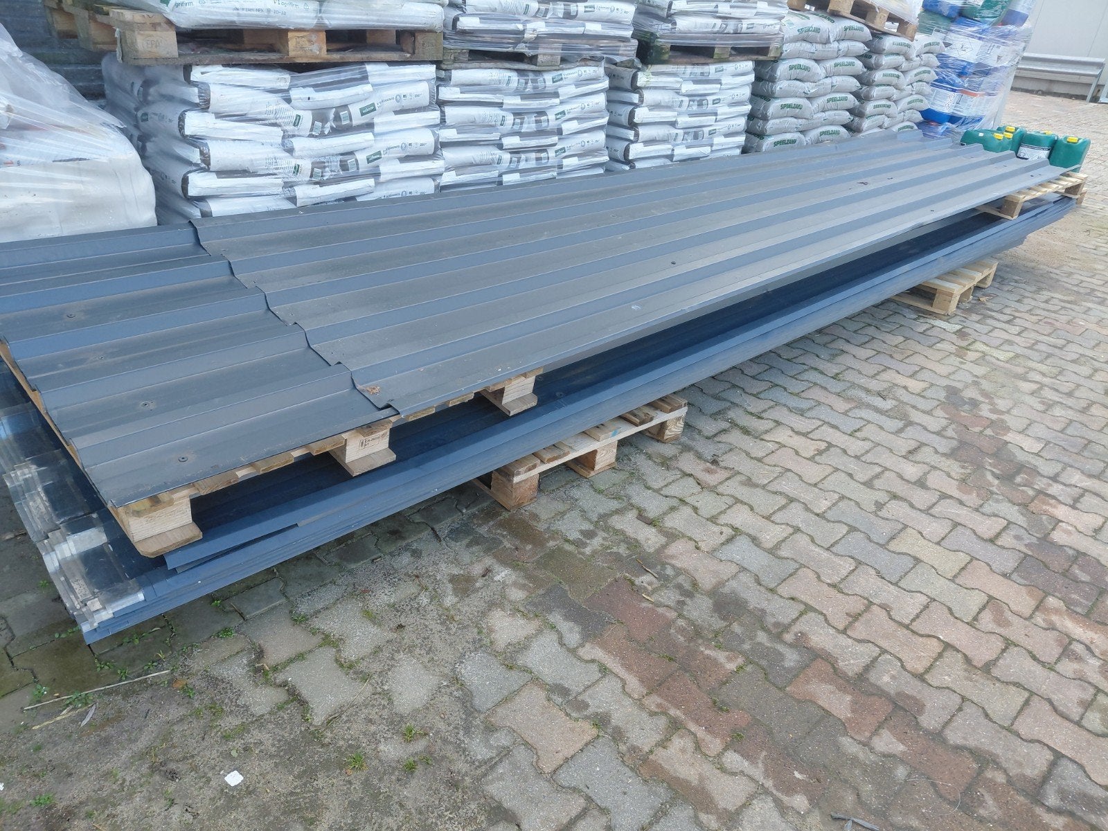 damwandplaten 550 cm, Ophalen, Gebruikt
