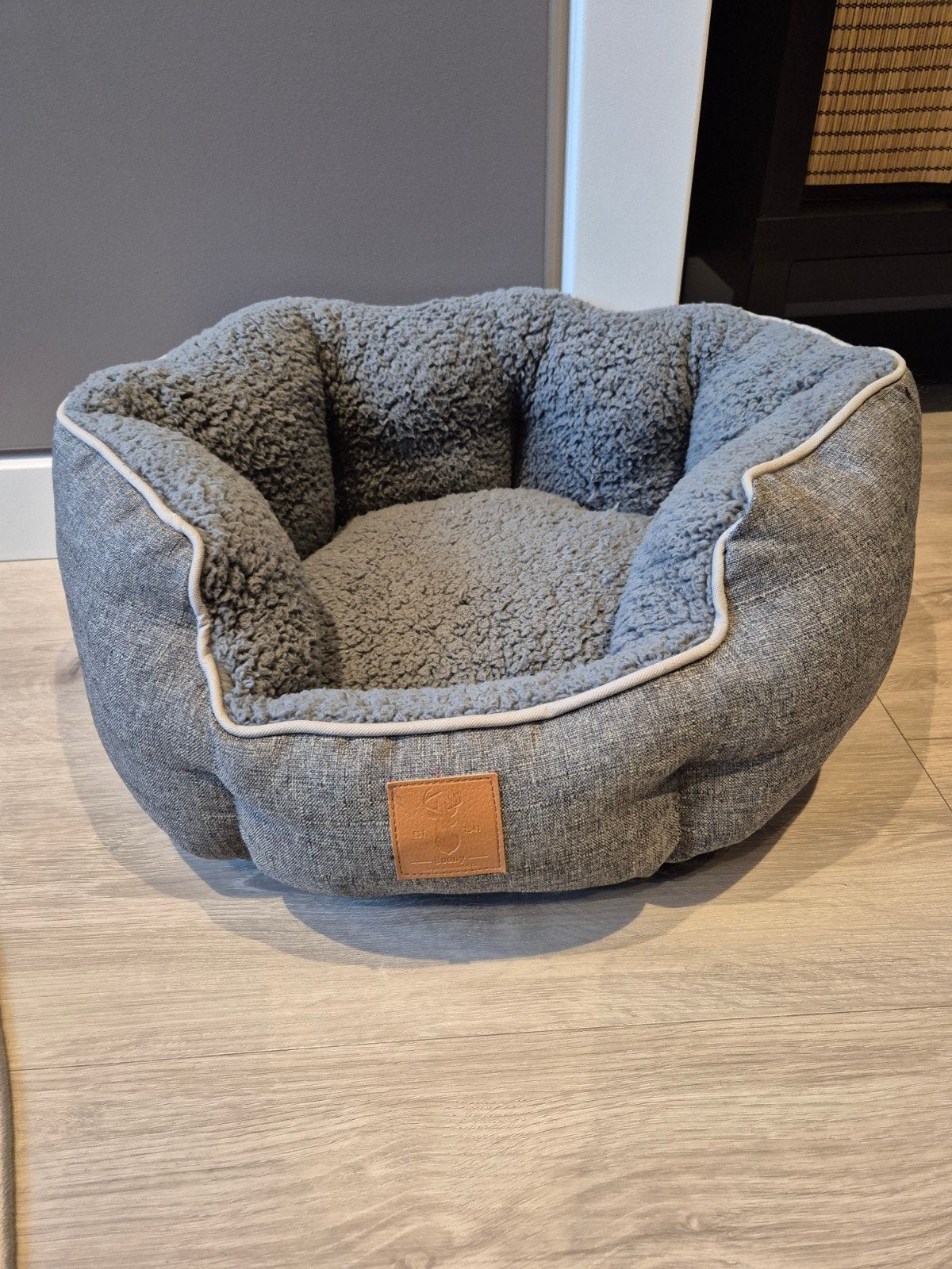Kattenmandje grijs, Dieren en Toebehoren, Ophalen of Verzenden, Nieuw, Pluche