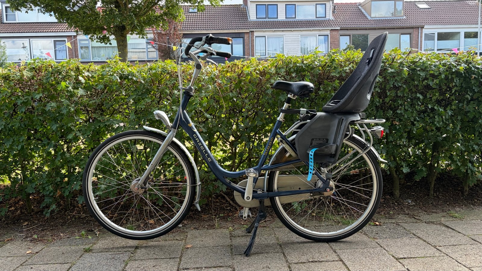 Gazelle Bloom Damesfiets/Moederfiets Framemaat 53, Fietsen en Brommers, Fietsen | Dames | Moederfietsen, Ophalen, Dubbele standaard