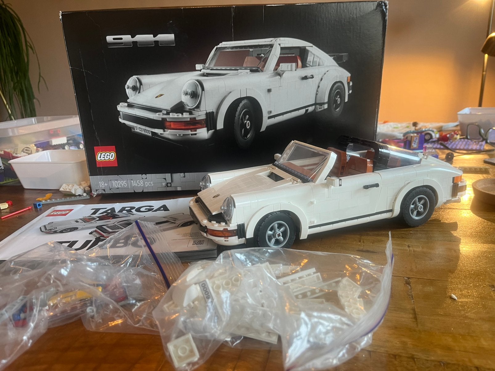 Technisch Lego Porsche 10295, Ophalen of Verzenden, Zo goed als nieuw